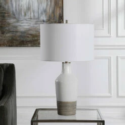 Discount ๐ Uttermost Dakota White Crackle Table Lamp ๐คฉ 10 Uttermost Dakota White Crackle Table Lamp