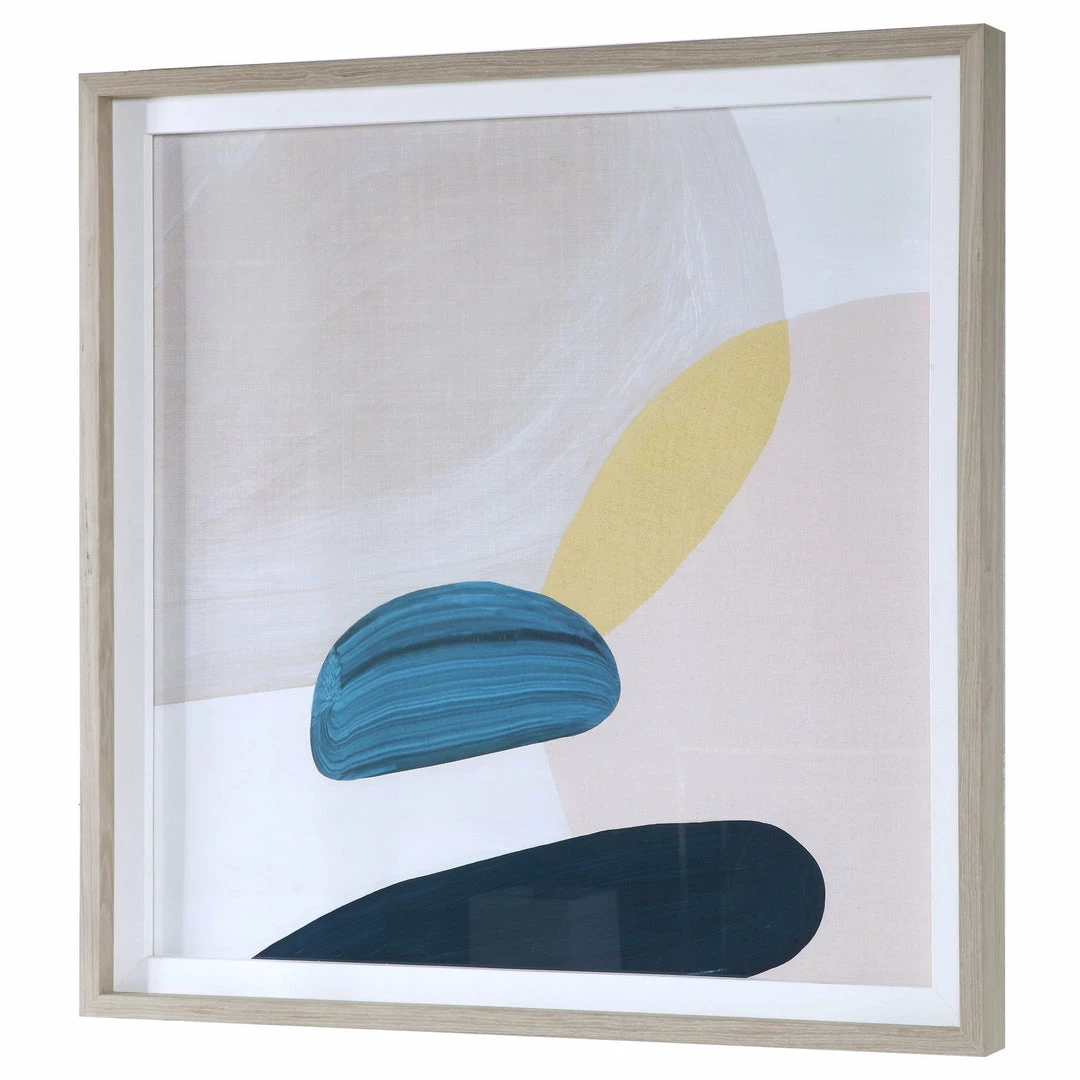 Outlet ๐ Uttermost Pink Pebbles I Framed Print โ 4 Uttermost Pink Pebbles I Framed Print