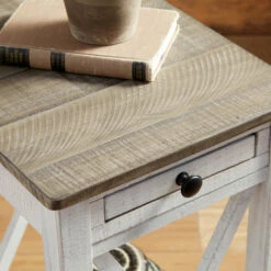 Buy 🌟 Ashley Furniture Adalane - White/gray - Accent Table Tables 👏 20 Ashley Furniture Adalane - White/gray - Accent Table Tables