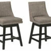 Ashley Furniture Tallenger - Best In Class - UPH Swivel Barstool (2/CN) Stools