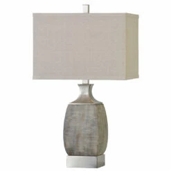 Uttermost Caffaro Rust Bronze Table Lamp