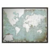 Accessories Uttermost Mirrored World Map