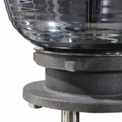 Uttermost Caswell Amber Glass Table Lamp