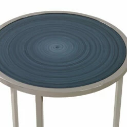 Uttermost Whirl Round Drink Table