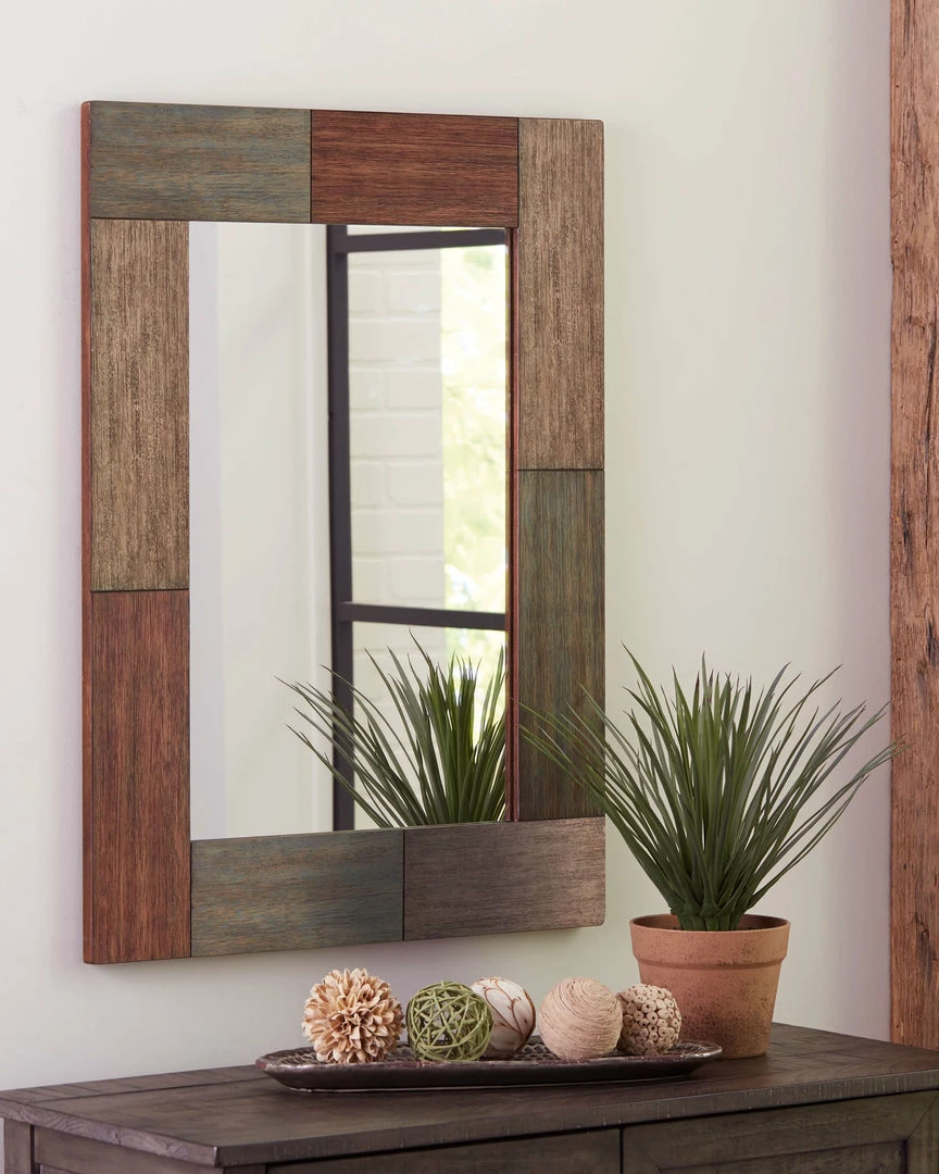 Best Sale ๐ Ashley Furniture Parham - Brown - Accent Mirror ๐ฅฐ 6 Ashley Furniture Parham - Brown - Accent Mirror