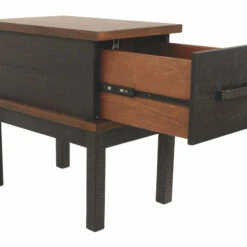 Ashley Furniture Stanah - Brown / Beige - Chair Side End Table Tables