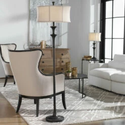 Brand new ๐ Uttermost Brazoria Floor Lamp ๐ 5 Uttermost Brazoria Floor Lamp