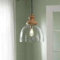 Discount ๐ Ashley Furniture Farica - Transparent - Glass Pendant Light (1/cn) Accessories ๐ 9 Ashley Furniture Farica - Transparent - Glass Pendant Light (1/cn) Accessories