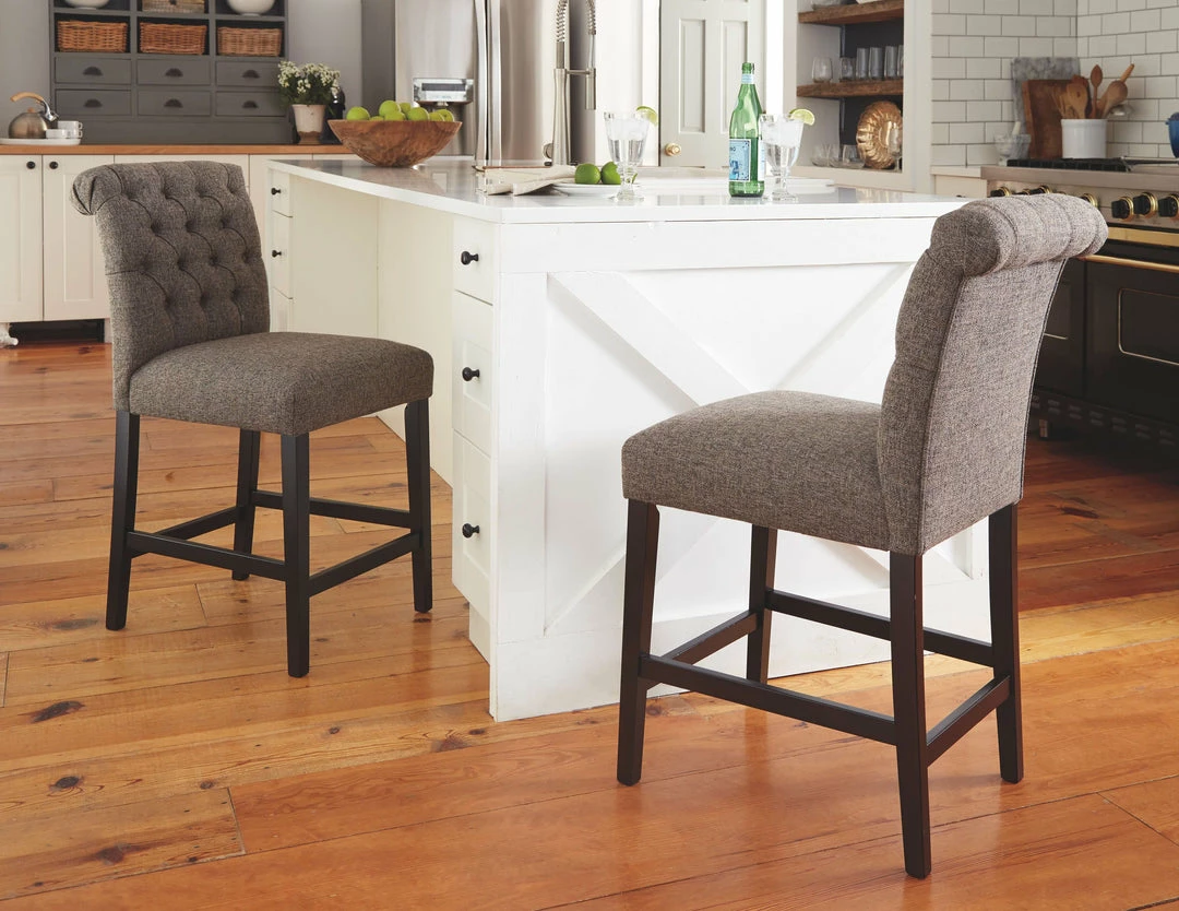 Top 10 ⌛ Ashley Furniture Tripton - Best In Class - Upholstered Barstool (2/CN) 🔥 10 Ashley Furniture Tripton - Best In Class - Upholstered Barstool (2/CN)