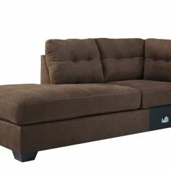 Benchcraft® Maier - Walnut - Left Arm Facing Chaise 2 Pc Sectional Sectionals