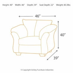 Ashley Furniture Darcy - Contemporary Style - Arm Chairs