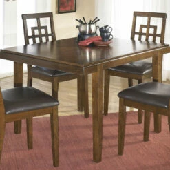 Ashley Furniture Dining Room Sets Cimeran - Medium Brown - Rect Drm Table Set (5/cn)