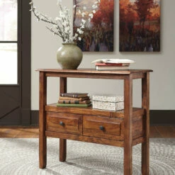 Cheap 🔥 Ashley Furniture Tables Abbonto - Warm Brown - Accent Table ✨ 8 Ashley Furniture Tables Abbonto - Warm Brown - Accent Table