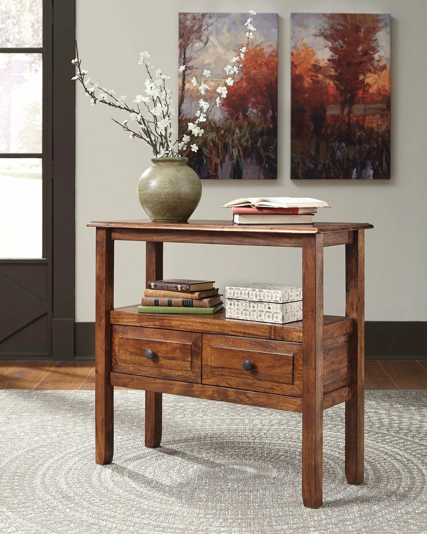 Cheap 🔥 Ashley Furniture Tables Abbonto - Warm Brown - Accent Table ✨ 5 Ashley Furniture Tables Abbonto - Warm Brown - Accent Table