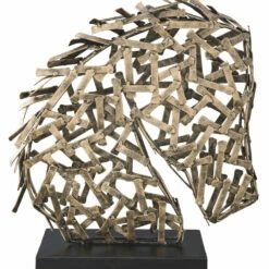 Wholesale 💯 Ashley Furniture Nahla - Antique Gold Finish - Sculpture Table Decor ⌛ 12 Ashley Furniture Nahla - Antique Gold Finish - Sculpture Table Decor