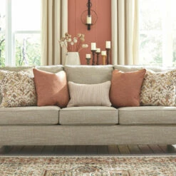 Signature Design By Ashley® Almanza - Wheat - Sofa, Chair And A Half, Ottoman, Oversized Accent Ottoman