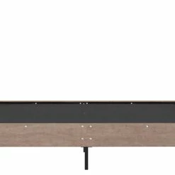 Signature Design By Ashley® Flannia - Gray - Full Panel Platform Bed