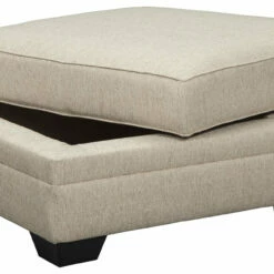 Ashley Furniture Luxora - Bisque - Ottoman With Storage
