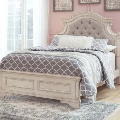 Signature Design By Ashley® Beds Realyn - Chipped White - Full Panel Bed