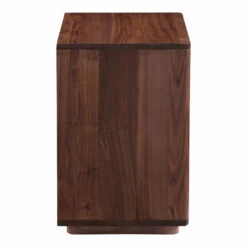 Moe's Home Collection Nightstands Osamu Walnut Nightstand