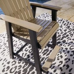 Signature Design By Ashley® Stools Fairen Trail - Black/driftwood - Barstool (2/cn)