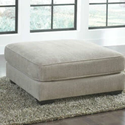 Ashley Furniture Ardsley - Pewter - Oversized Accent Ottoman Ottomans