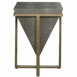Tables Uttermost Bertrand Shagreen Accent Table