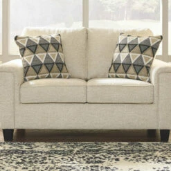 Millennium® By Ashley Abinger - Natural - Sofa, Loveseat, Chair, Ottoman Living Room Sets
