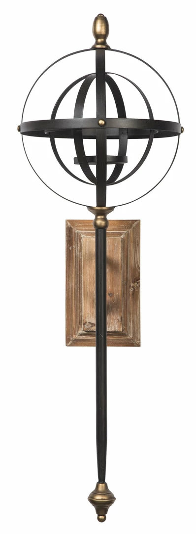 Outlet ๐ Ashley Furniture Dina - Black/gold Finish - Wall Sconce ๐ 3 Ashley Furniture Dina - Black/gold Finish - Wall Sconce