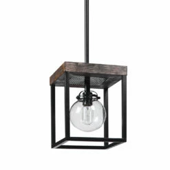 Uttermost Pearsall 1 Light Industrial Mini Pendant