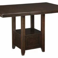 Ashley Furniture Tables Haddigan - Dark Brown - Rect Drm Counter Ext Table
