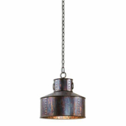 Accessories Uttermost Giaveno 1 Light Oxidized Bronze Pendant