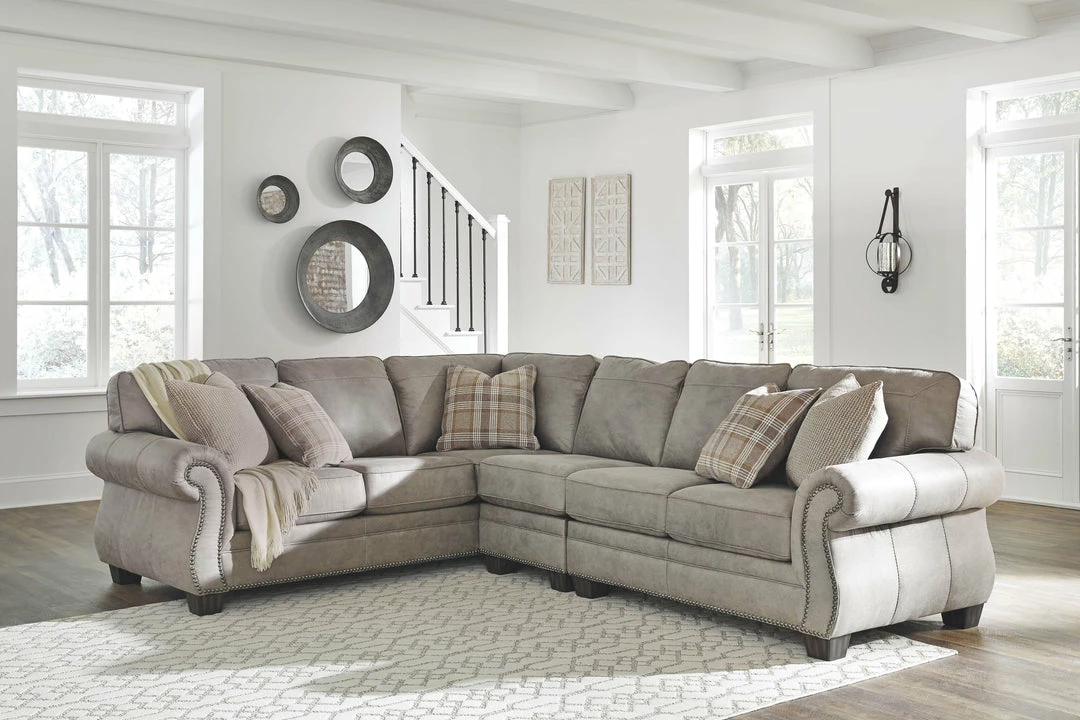 Budget 🤩 Signature Design By Ashley® Sectionals Olsberg - Left Arm Facing Sofa With Corner Wedge, Armless Chair, Right Arm Facing Loveseat Sectional 😀 4 Signature Design By Ashley® Sectionals Olsberg - Left Arm Facing Sofa With Corner Wedge, Armless Chair, Right Arm Facing Loveseat Sectional