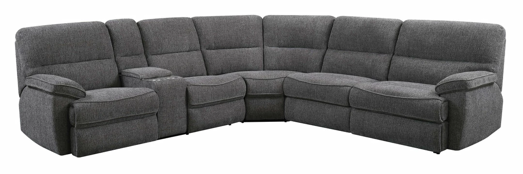 Top 10 🌟 Emerald Home Aurora-3Pc 3-Power Reclining Sectional - Grey Sectionals 🛒 3 Emerald Home Aurora-3Pc 3-Power Reclining Sectional - Grey Sectionals