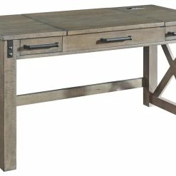 Ashley Furniture Aldwin - Gray - Home Office Lift Top Desk