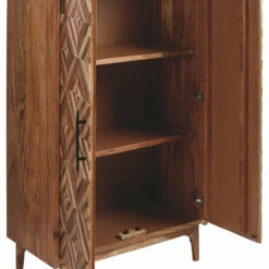 Ashley Furniture Gabinwell - Brown / Beige - Accent Cabinet Cabinets