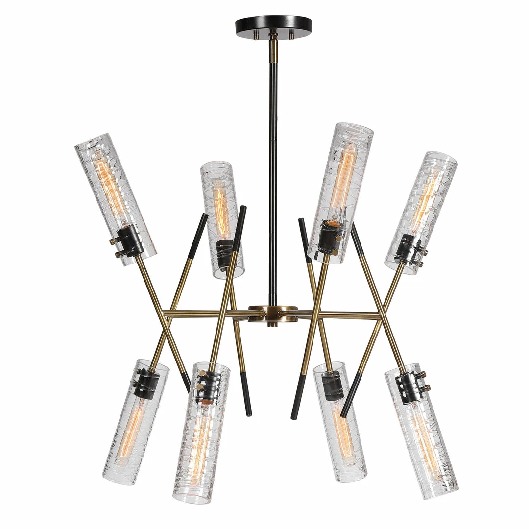 Flash Sale ❤️ Uttermost Telesto 8 Light Linear Pendant ⭐ 5 Uttermost Telesto 8 Light Linear Pendant