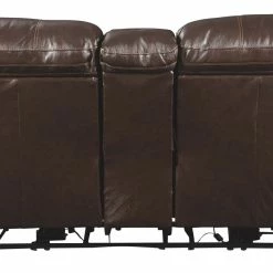 Ashley Furniture Reclining Furniture Hallstrung - PWR REC Loveseat/CON/ADJ HDRST