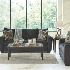 Ashley Furniture Wixon - Slate - Sofa Sofas