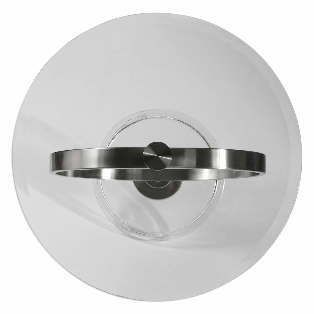 Outlet ✔️ Uttermost Dixon Brushed Nickel Side Table Tables 🧨 6 Uttermost Dixon Brushed Nickel Side Table Tables