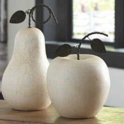 Ashley Furniture Bidelia - Antique White - Sculpture Set (2/cn)