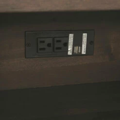 Ashley Furniture Tables Vailbry - Brown Dark - Rectangular End Table