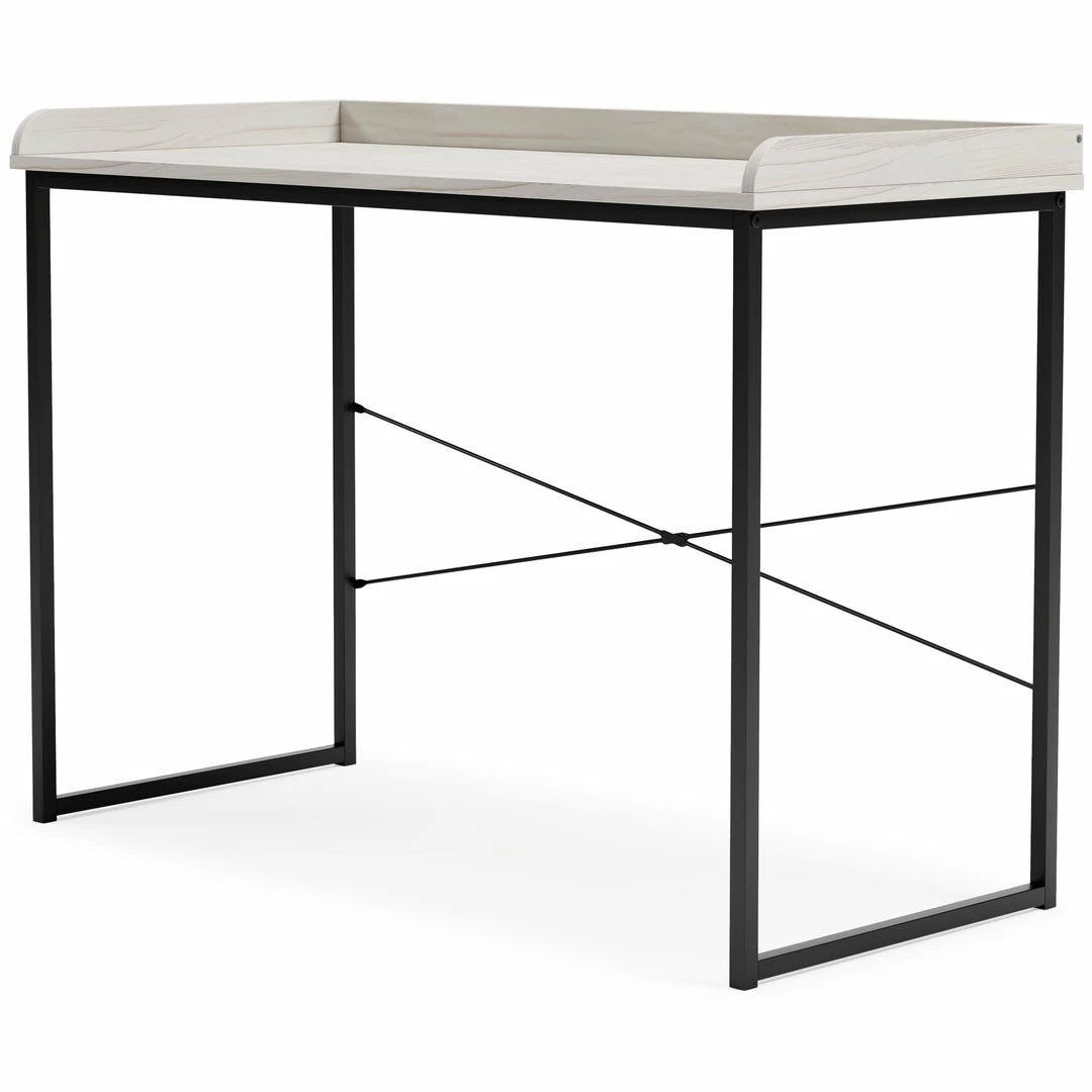 Cheap 👏 Signature Design By Ashley® Desks Bayflynn - White/black - Home Office Desk 💯 10 Signature Design By Ashley® Desks Bayflynn - White/black - Home Office Desk