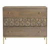 Moe's Home Collection Chests Corolla Three Drawer Chest