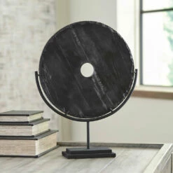 Ashley Furniture Jillsen - Black - Sculpture Table Decor