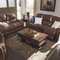 Signature Design By Ashley® Rackingburg - Reclining Sofa, Reclining Loveseat