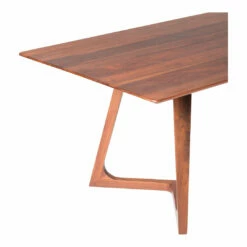 Moe's Home Collection Tables Godenza Dining Table Rectangular Walnut