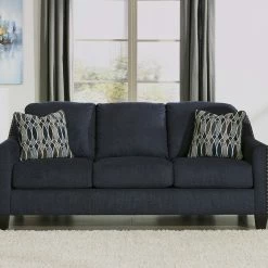 Ashley Furniture Creeal - Blue - Sofa Sofas