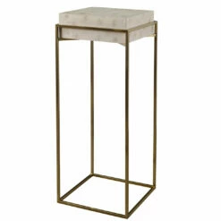 Uttermost Inda Modern Ivory Plant Stand