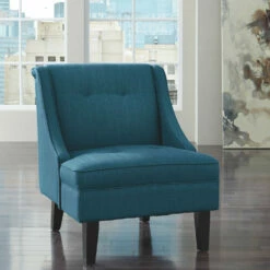 Ashley Furniture Clarinda - Classic Slipper Chair - Accent Chairs